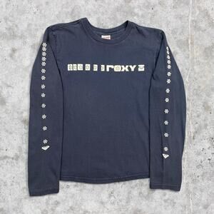 2000's Roxy Tri-Hit Snowflake Long Sleeve Shirt